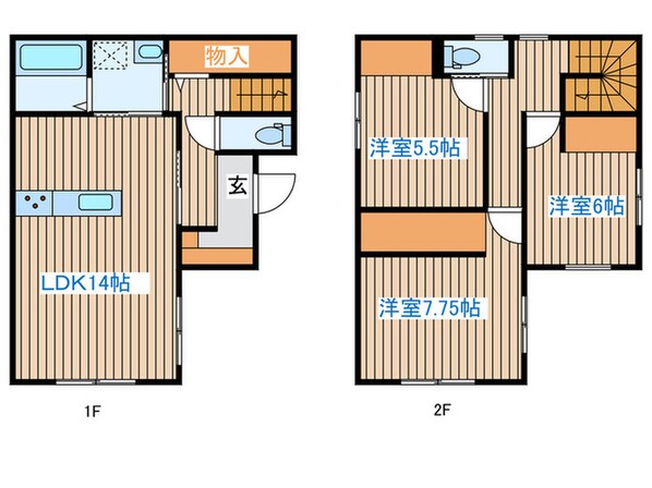 仮)太白ハウスの物件間取画像